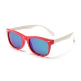Ochelari de soare pentru copii Techsuit D802, rosualbverde