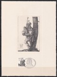 Germania 1978 - 500 de ani de la nașterea lui Albrecht D&uuml;rer, Carton filatelic omagial