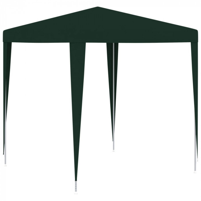 vidaXL Cort de petrecere profesional, verde, 2 x 2 m