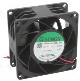 Ventilator DC axial 12V 80x80x38mm 193,52m3/h 68,4dBA SUNON