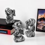 Cumpara ieftin Obiect decorativ DON&#039;T Argintiu 8x6x14 cm
