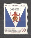 Dahomey.1969 Posta aeriana-Rotary International MD.65, Nestampilat