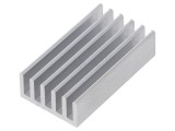 Radiator extrudat cu aripioare 37.5mm x 21mm