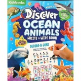 Cumpara ieftin Discover Ocean Animals Write &amp; Wipe Book