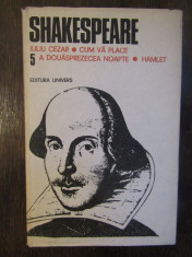 Shakespeare - Opere complete 5 (Iuliu Cezar; Cum va place; Hamlet...) foto