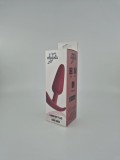 Dop Anal Thiago Buttplug Medium, Silicon, Rosu, 10 cm, Mokko Toys, Good Vibes