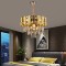Candelabru Cristal BRAN Nobile 5xE14, Diametru 40cm, Auriu Lucios, Inaltime Reglabila ModernLight Concept