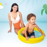 Piscină rotundă gonflabilă pentru copii, &Oslash;61x15 cm, galben, CMCLASS