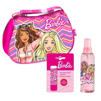 Gentuta cosmetica Barbie, cu balsam de buze si spray pentru corp 100ml, 2047 foto