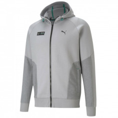 Hanorace Puma Mercedes-AMG Petronas F1 Hooded Sweat Jacket 599609-02 gri foto