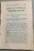 Buletinul sanitar militar- anul II, martie, iulie, octombrie, noiembrie 1912