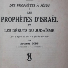 DES PROPHETES A JESUS LES PROPHETES D ISRAEL ET LES DEBUTS DU JUDAISME