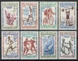 Maroc 1960 Mi 462/69 MNH - Jocurile Olimpice de vara, Roma, Nestampilat