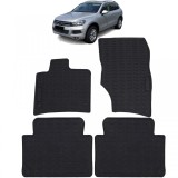 Set Premium de Covorase din Cauciuc Negru pentru VW Touareg II Tip 7P 2010-2018 Performance AutoTuning