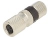 Conector M8 Mamă 3-PIN Drept pe Cablu 4A
