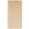 Husa Book Pocket Magnetic Lock Auriu pentru Samsung A20S