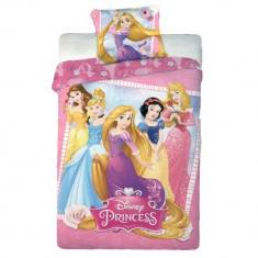 Lenjerie de pat Disney Princess LC07 140x200cm (Bumbac) foto