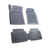 Set Covorase Auto Universale Deluxe Boss, decupabile, tip tavita, gri, 5 bucati, Universal