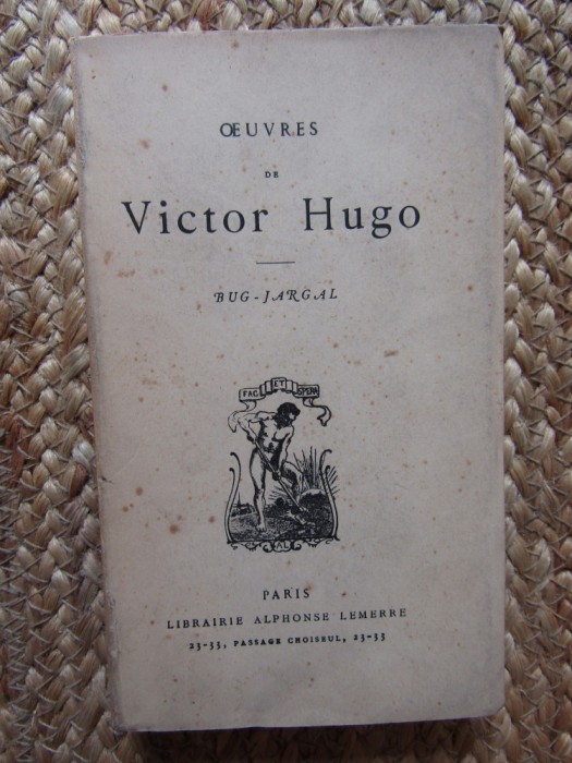 BUG JARGAL - VICTOR HUGO (CARTE IN LIMBA FRANCEZA)