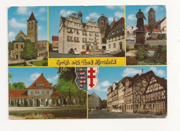 FA1 - Carte Postala - GERMANIA - Bad Hersfeld, circulata 1970