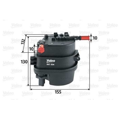 Valeo filtru combustibil