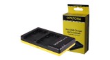 Sony NP-FP30 FP50 FP51 Dual Quick baterie / &icirc;ncărcător de baterie cu cablu micro USB - Patona