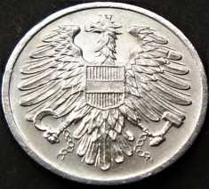 Moneda 2 GROSCHEN - AUSTRIA, anul 1968 * cod 2718 = A.UNC foto