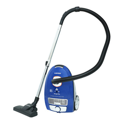 Aspirator Albatros, 833 W, 3.5 l, sac textil, filtru HEPA, tub metal, Albastru foto