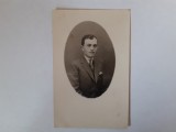 Fotografie CP cu bărbat din Rom&acirc;nia &icirc;n 1928