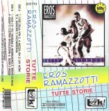 Eros Ramazzotti - Tutte Storie Caseta Audio Tak! Cassette Polonia Stare Buna