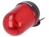 Semnalizator luminos QLIGHT Q125LW-12/24-R Roșu LED IP65 10-30V DC Lumină Continuă/Flash