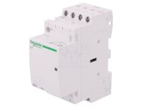 Contactor 4-POL 25A 24VAC IP20