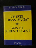 Ce este Transilvania? Was ist Siebenburgen?,Stefan Pascu