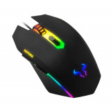 Mouse gaming Riotoro Uruz Z5 Classic, 4000 DPI, RGB, Negru