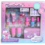 Martinelia Little Unicorn Nail&amp;Lip SET With Tinbox set pentru copii 3+