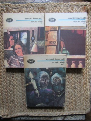 DOUA VIETI - Arnold Bennett (3 volume) foto