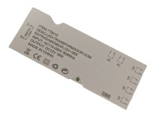 Sursa de alimentare LED cu 6 iesiri 2PIN (Dupont), 12V DC, 1.5A, compatibila cu senzori 3PIN si 4PIN, alb