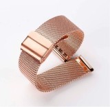 Cumpara ieftin Br??ar? Pentru Ceas Auriu Roze Mesh milanez? cu siguranta 20mm 22mm 24mm WZ2987, Time Veranda