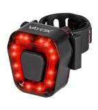 Stop bicicleta cu LED-uri Vayox VA0048, clemă de montare spate, &icirc;ncărcare USB, 100 lumeni, roșu