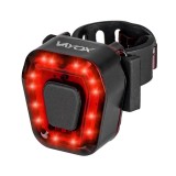 Stop bicicleta cu LED-uri Vayox VA0048, clemă de montare spate, &icirc;ncărcare USB, 100 lumeni, roșu