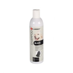 SAMPON PENTRU CAINI FLAMINGO CU BLANA NEAGRA 300ML