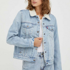 Levi's geaca jeans femei, de tranzitie