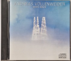 Andreas Vollenweider &lrm;&ndash; White Winds (Seeker's Journey) _ VG+ / NM cd muzica electronica, clasica moderna _ CBS, Germania, 1984