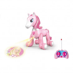 Ponei robot cu proiectie Robo Pony, sunete si lumini, 3 ani+, telecomanda foto