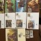 coreea - pasari - serie 4 timbre MNH, 4 FDC, 4 maxime, fauna wwf