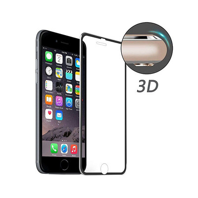 Folie Protectie ecran antisoc Apple iPhone 8 Plus Enkay Tempered Glass Full Face Neagra foto