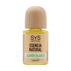Esenta naturala (ulei) aromaterapie SyS Aromas, Iasomie alba 12 ml