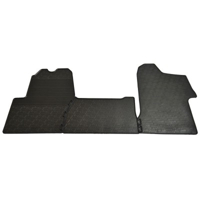 Set covorase auto din cauciuc Renault Master Cargo, Opel Movano Cargo 05.2015-2022, Renault Master/ Facelift 2023-, Negru, Gledring, 3 buc. AutoDrive foto