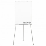 Flipchart magnetic 70x100 cm, cu inaltime reglabila maxim 170 cm , suport