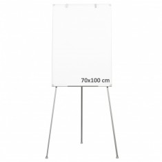 Flipchart magnetic 70x100 cm, cu inaltime reglabila maxim 170 cm , suport